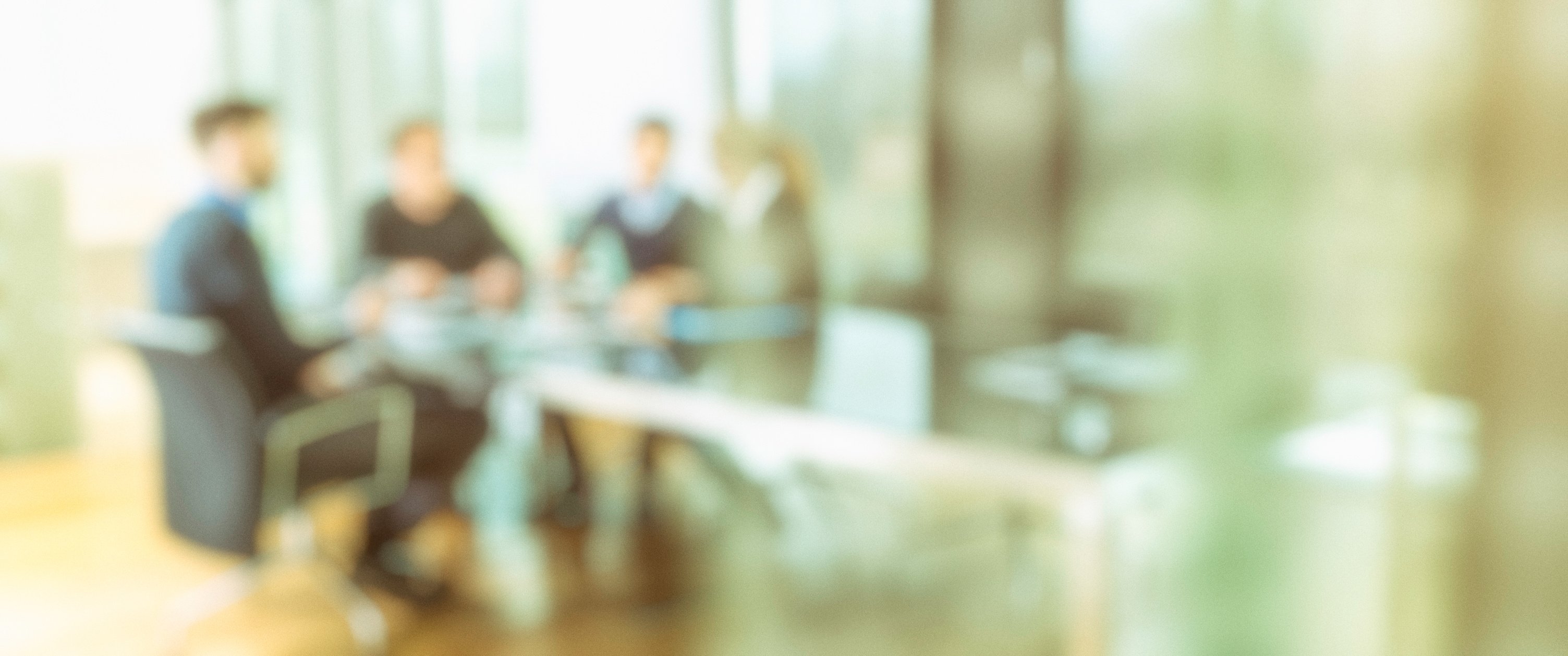 Defocused company meeting